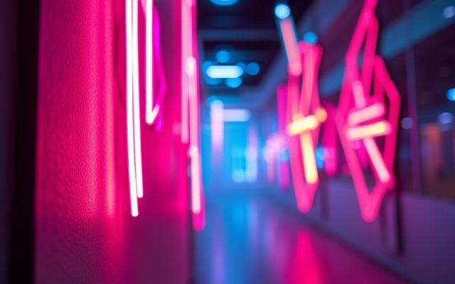 Tendenze contemporanee nel design del neon